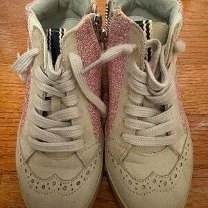 ShuShop Pink and Cream Kids Boots